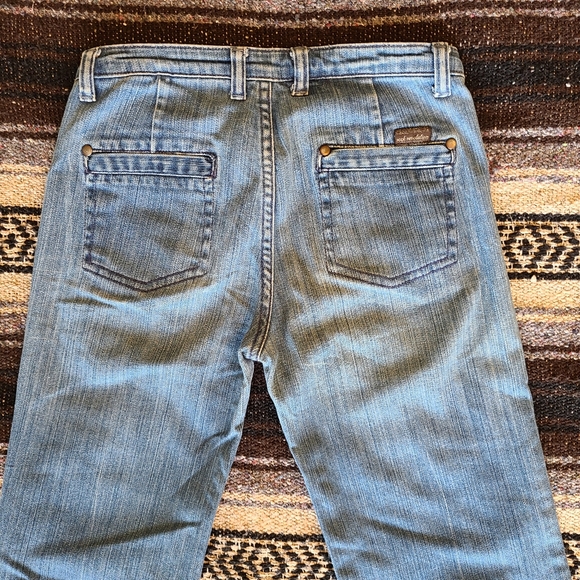 Rock Revolution long vintage style flare jeans Size 24 - Picture 7 of 9